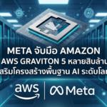 Meta จับมือ Amazon ใช้ AWS Graviton 5 เสริมโครงสร้างพื้นฐาน AI