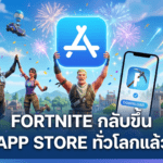 Fortnite กลับขึ้น App Store ทั่วโลกแล้ว ยกเว้นออสเตรเลีย หลัง Epic Games เดินหน้าชน Apple เรื่องค่าธรรมเนียม Fortnite กลับขึ้น App Store ทั่วโลกแล้ว ยกเว้นออสเตรเลีย หลัง Epic Games เดินหน้าชน Apple เรื่องค่าธรรมเนียม