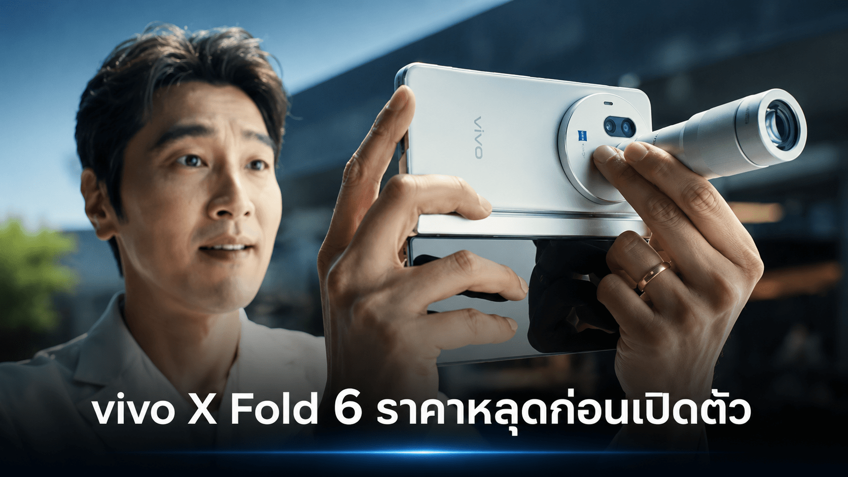 vivo X Fold 6 ราคาหลุดก่อนเปิดตัว อาจแพงขึ้นเกือบ 40% พร้อมแบตเตอรี่ 7,000 mAh