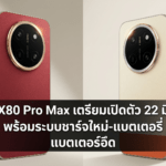 Honor X80 Pro Max แบตเตอรี่ 11,000mAh จอสว่าง 10,000 นิต พร้อมชิป Snapdragon 6 Gen 5