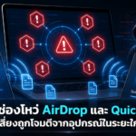 พบ 6 ช่องโหว่ AirDrop และ Quick Share เสี่ยงถูกโจมตีจากอุปกรณ์ในระยะใกล้ พบ 6 ช่องโหว่ AirDrop และ Quick Share เสี่ยงถูกโจมตีจากอุปกรณ์ในระยะใกล้